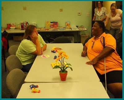 after story time at Make it Take it